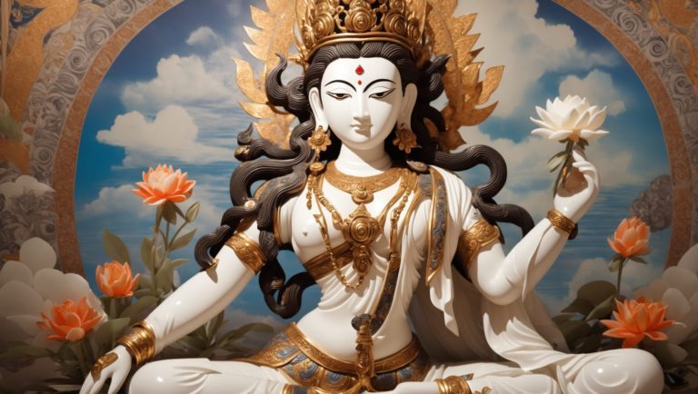 Мантра белой тары: символ милосердия и сострадания в буддизме